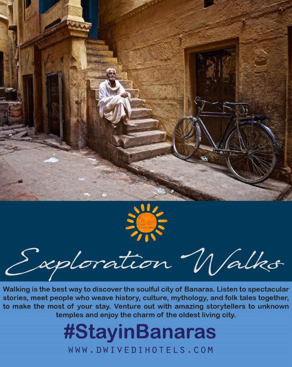 Dwivedi Hotels Hotel Elena Varanasi Exterior foto